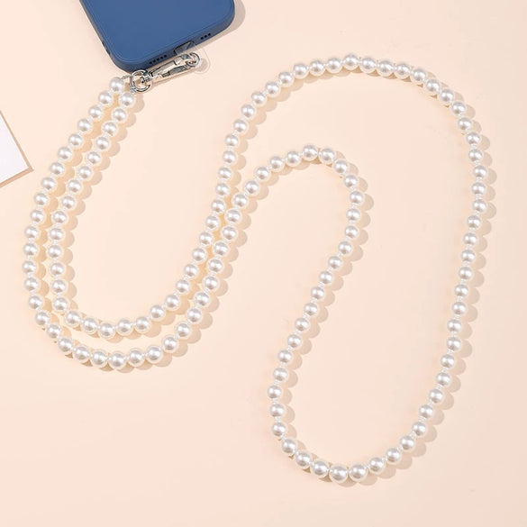Metal Chain Mobile Phone Slung Chain With Clip Antifall Mobile Phone Lanyard Unisex Electroplating
