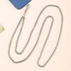 Metal Chain Mobile Phone Slung Chain With Clip Antifall Mobile Phone Lanyard Unisex Electroplating