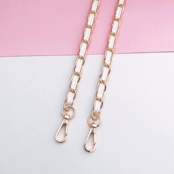 Metal Chain Mobile Phone Slung Chain With Clip Antifall Mobile Phone Lanyard Unisex Electroplating