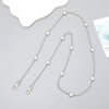Metal Chain Mobile Phone Slung Chain With Clip Antifall Mobile Phone Lanyard Unisex Electroplating