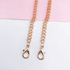 Metal Chain Mobile Phone Slung Chain With Clip Antifall Mobile Phone Lanyard Unisex Electroplating