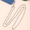 Metal Chain Mobile Phone Slung Chain With Clip Antifall Mobile Phone Lanyard Unisex Electroplating