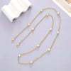 Metal Chain Mobile Phone Slung Chain With Clip Antifall Mobile Phone Lanyard Unisex Electroplating