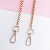 Metal Chain Mobile Phone Slung Chain With Clip Antifall Mobile Phone Lanyard Unisex Electroplating