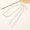 Metal Chain Mobile Phone Slung Chain With Clip Antifall Mobile Phone Lanyard Unisex Electroplating