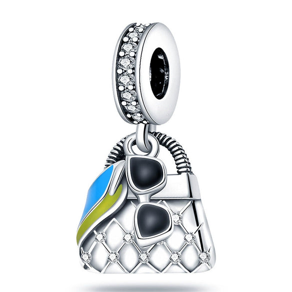 Metal Crystal Beaded Jewelry With Totem Pattern And Electroplating Process Including Bracelet Accessories Beads Pendant Charm