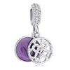 Metal Crystal Beaded Jewelry With Totem Pattern And Electroplating Process Including Bracelet Accessories Beads Pendant Charm