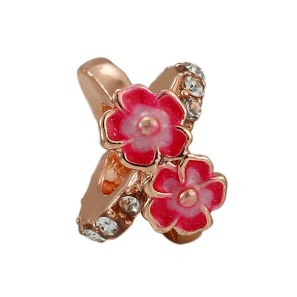 Metal Crystal Star Beaded Pendant Diy Loose Beads Jewelry Accessories With Totem Pattern And Electroplating Process
