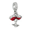 Metal Crystal Star Beaded Pendant Diy Loose Beads Jewelry Accessories With Totem Pattern And Electroplating Process