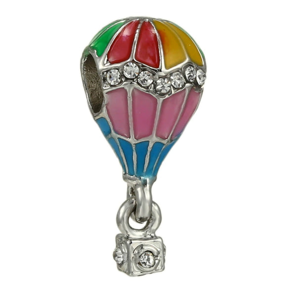 Metal Crystal Star Beaded Pendant Diy Loose Beads Jewelry Accessories With Totem Pattern And Electroplating Process
