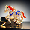 Metal Cute Style Horse Shape Keychain For Women