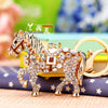 Metal Cute Style Horse Shape Keychain For Women