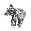 Metal Diamondencrusted Loose Beads Beaded Pendant Bracelet Necklace Jewelry Accessories With Electroplating And Totem Pattern
