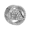 Metal Diamondencrusted Loose Beads Beaded Pendant Bracelet Necklace Jewelry Accessories With Electroplating And Totem Pattern