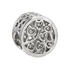 Metal Diamondencrusted Loose Beads Beaded Pendant Bracelet Necklace Jewelry Accessories With Electroplating And Totem Pattern