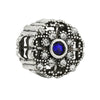 Metal Diamondencrusted Loose Beads Beaded Pendant Bracelet Necklace Jewelry Accessories With Electroplating And Totem Pattern