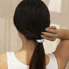 Metal Elastic Hair Ring Geometric Square Female Hair Accessories Alloy Electroplated