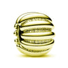 Metal Electroplated Diy Beads Bow Crown Spring Flowers Accessories Bracelet Necklace
