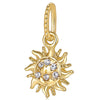 Metal Electroplated Diy Beads Bow Crown Spring Flowers Accessories Bracelet Necklace