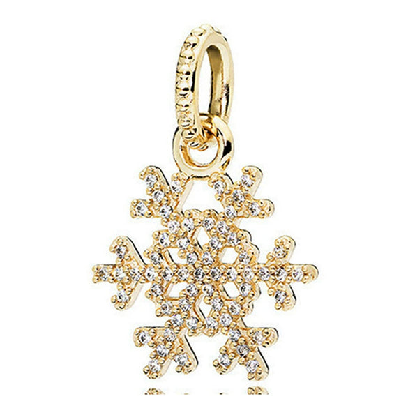 Metal Electroplated Diy Beads Bow Crown Spring Flowers Accessories Bracelet Necklace