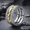 Metal Electroplated Geometric Copper Zirconia Unisex Simple Ring