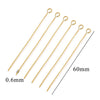 Metal Electroplated Geometric Diy Handmade Ear Jewelry And Bracelet Accessories Parts Materials