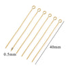 Metal Electroplated Geometric Diy Handmade Ear Jewelry And Bracelet Accessories Parts Materials