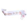 Metal Fashion Mommy To Be Hairband Shoulder Strap Set 2Piece Party Headwear