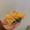Metal Flower Butterfly Geometric Baking Paint Earrings For Women