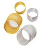 Metal Flower Coil Car Hanging Ring Diy Accessories Antique Natural Style Electroplating