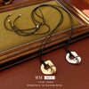 Metal Geometric Asymmetrical Necklace For Women With Electroplating Highend Style