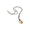 Metal Geometric Asymmetrical Necklace For Women With Electroplating Highend Style