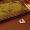 Metal Geometric Asymmetrical Necklace For Women With Electroplating Highend Style