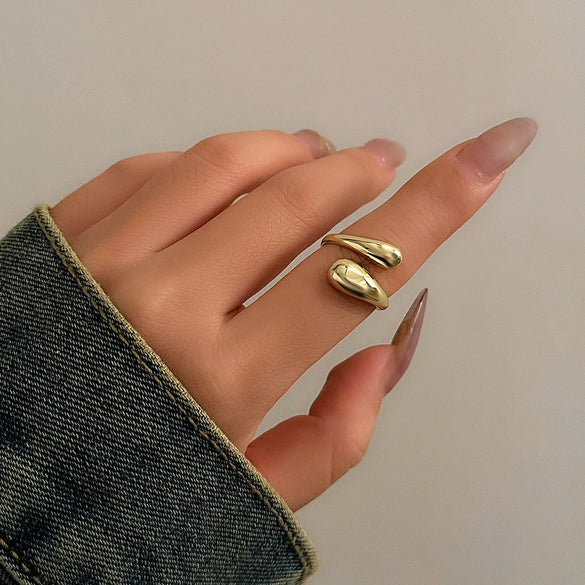 Metal Geometric Collar Bracelet Necklace Choker For Women Punk Simple Style