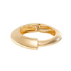 Metal Geometric Cross Spring Bracelet With Electroplating Design Fashion Trend Style