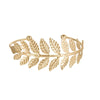 Metal Geometric Electroplated Opening Multilayer Arm Ring Bracelet
