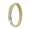 Metal Geometric Electroplating Unisex Spring Elastic Bracelet Arm Ring