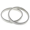 Metal Geometric Electroplating Unisex Spring Elastic Bracelet Arm Ring