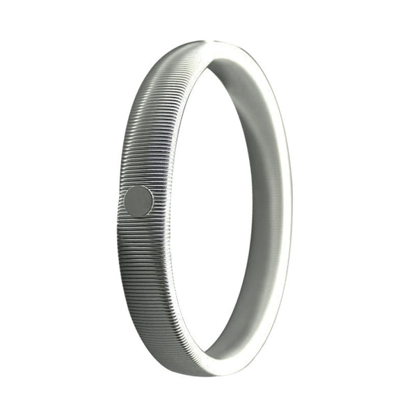 Metal Geometric Electroplating Unisex Spring Elastic Bracelet Arm Ring