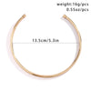 Metal Geometric Glossy Ring Style Women's Collar Choker Necklace