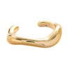 Metal Geometric Irregular Opening Electroplated Bracelet For Women