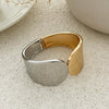 Metal Geometric Snakeshaped Spring Buckle Opening Bracelet For Women With Electroplating Treatment