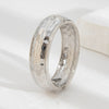 Metal Geometric Spring Buckle Open Bracelet With Electroplating