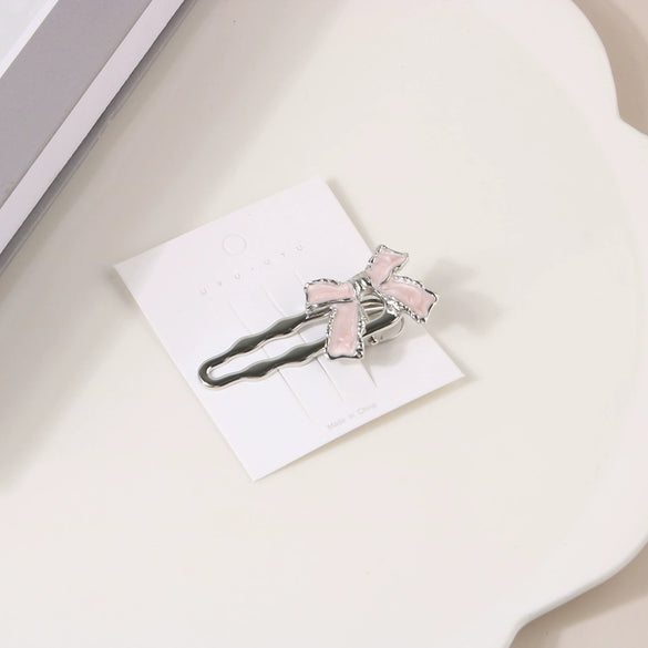 Metal Hairpin Heart Star Shape Handmade Sweet Girly Style Hair Accessories