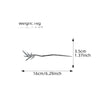 Metal Handmade Geometric Simple Style Hairpin Hair Accessories