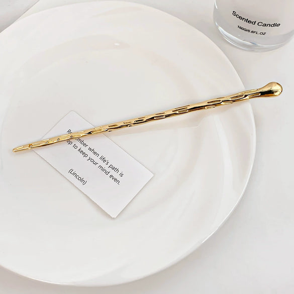 Metal Handmade Geometric Simple Style Hairpin Hair Accessories