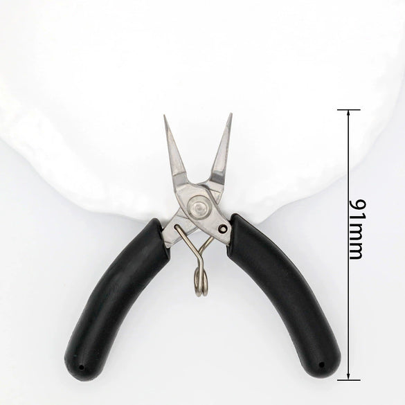 Metal Handmade Jewelry Pliers Versatile Model Pliers Toothless Pointed Nose Diagonal Cutting