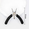 Metal Handmade Jewelry Pliers Versatile Model Pliers Toothless Pointed Nose Diagonal Cutting