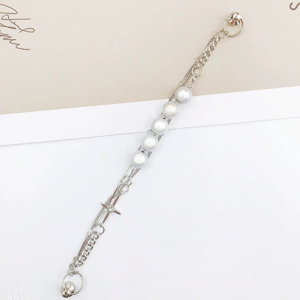 Metal Handmade Pentagram Dream Bead Bracelet Jewelry Accessories