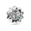 Metal Heart And Key Shaped Diy Accessories Pendant Beads With Totem Pattern For Bracelet Necklace Electroplated